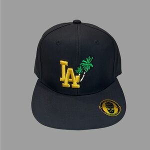 Black and Gold Cap
